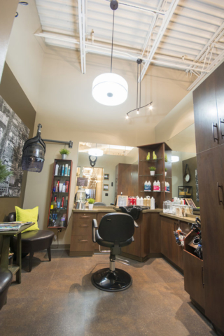 Tailored salon space for salon owners