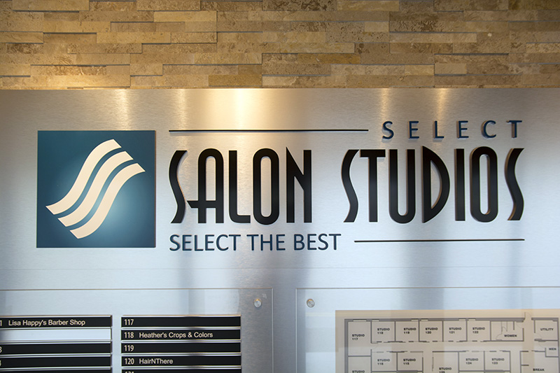 Wall at Select Salon Studio